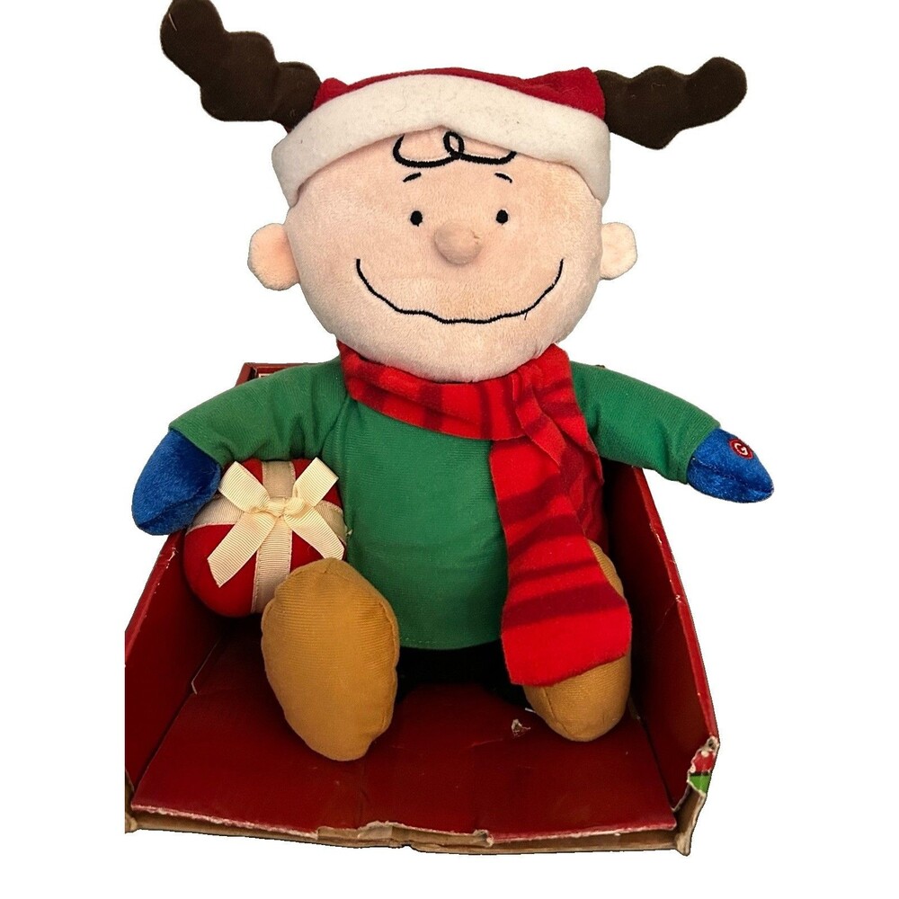 Sears Animated Christmas Friends Charlie Brown Musical and Moves 2011- Working